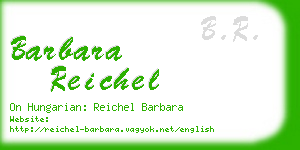 barbara reichel business card